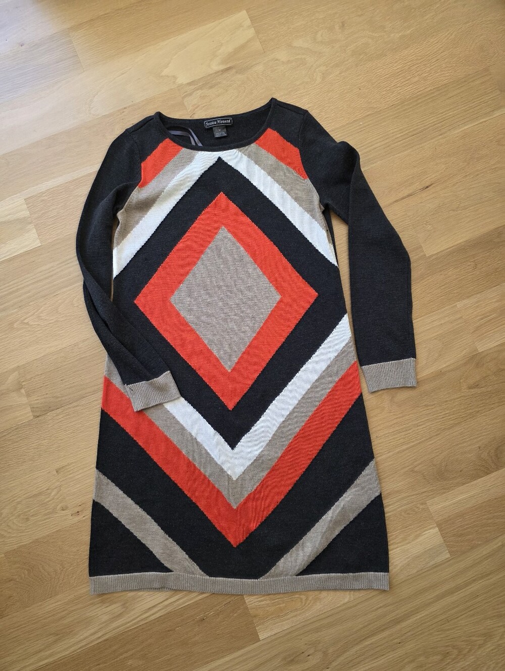Chevron Sweater Dress